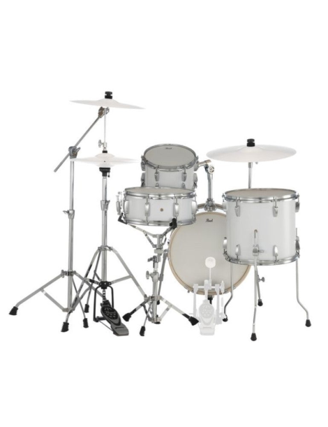 BATERÍA PEARL MIDTOWN MT564C-D33 PURE WHITE 4 PIEZAS + HERRAJES