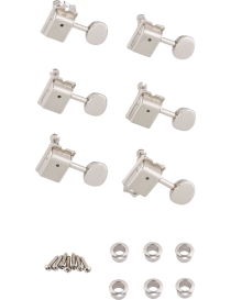 CLAVIJERO ELÉCTRICA FENDER 6 EN LINEA AMERICAN VINTAGE STRAT/TELE NIQUEL 0992040000