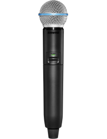 MICRÓFONO INALÁMBRICO SHURE GLXD24PE/B58 Z4 CON BATERÍA RECARGABLE DOBLE FRECUENCIA