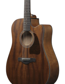GUITARRA ACÚSTICA IBANEZ 4/4 AW1040CEOPN ARTWOOD OPEN PORE CON PREVIO