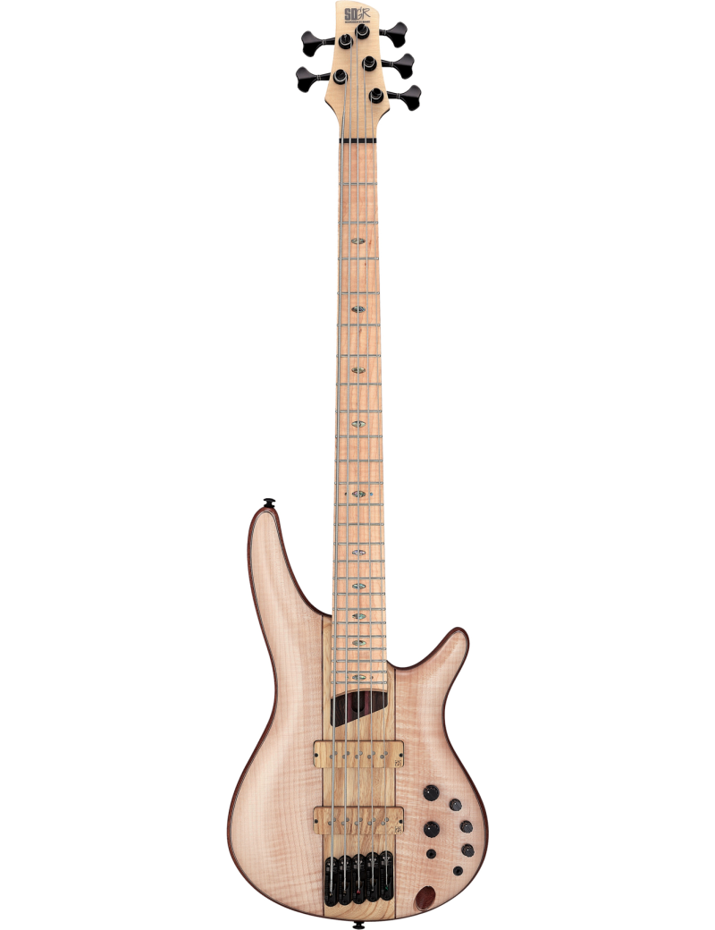 BAJO ELÉCTRICO IBANEZ SR5FMDX2NTL ACTIVO 5 CUERDAS NATURAL LOW GLOSS