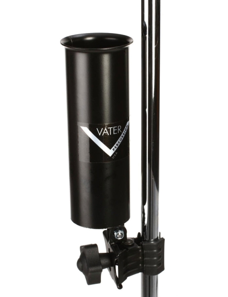 SOPORTE PARA BAQUETAS VATER METÁLICO CON ABRAZADERA