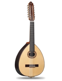 LAÚD ALHAMBRA MOD 6P CLAVIJEROS DORADOS