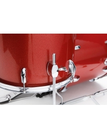 BATERÍA TAMA STAGESTAR ST50H6-CDS ÁLAMO 5 PIEZAS JET CANDY RED SPLARKLE PLATOS MEINL