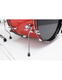 BATERÍA TAMA STAGESTAR ST52H5-CDS ÁLAMO 5 PIEZAS JET CANDY RED SPLARKLE PLATOS MEINL
