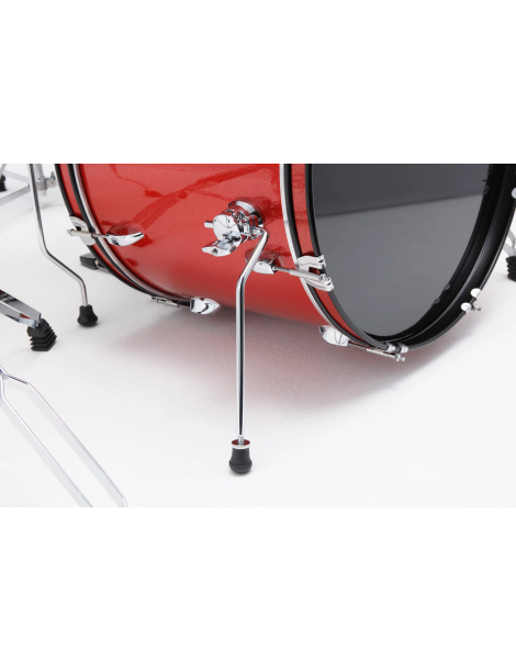 BATERÍA TAMA STAGESTAR ST52H5-CDS ÁLAMO 5 PIEZAS JET CANDY RED SPLARKLE PLATOS MEINL