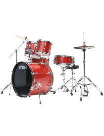 BATERÍA TAMA STAGESTAR ST52H5-CDS ÁLAMO 5 PIEZAS JET CANDY RED SPLARKLE PLATOS MEINL