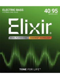 CUERDA BAJO ELÉCTRICO ELIXIR 14002 040-95 JUEGO