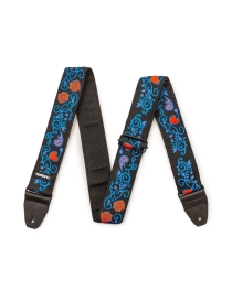 CORREA GUITARRA DUNLOP JIMI HENDRIX JH-24 BLACKLIGHT MONTEREY BLUE