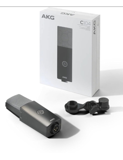 MICRÓFONO ESTUDIO AKG C104 CON PINZA