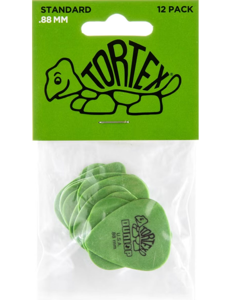 PACK DE 12 PÚAS DUNLOP NYLON ADU418P88
