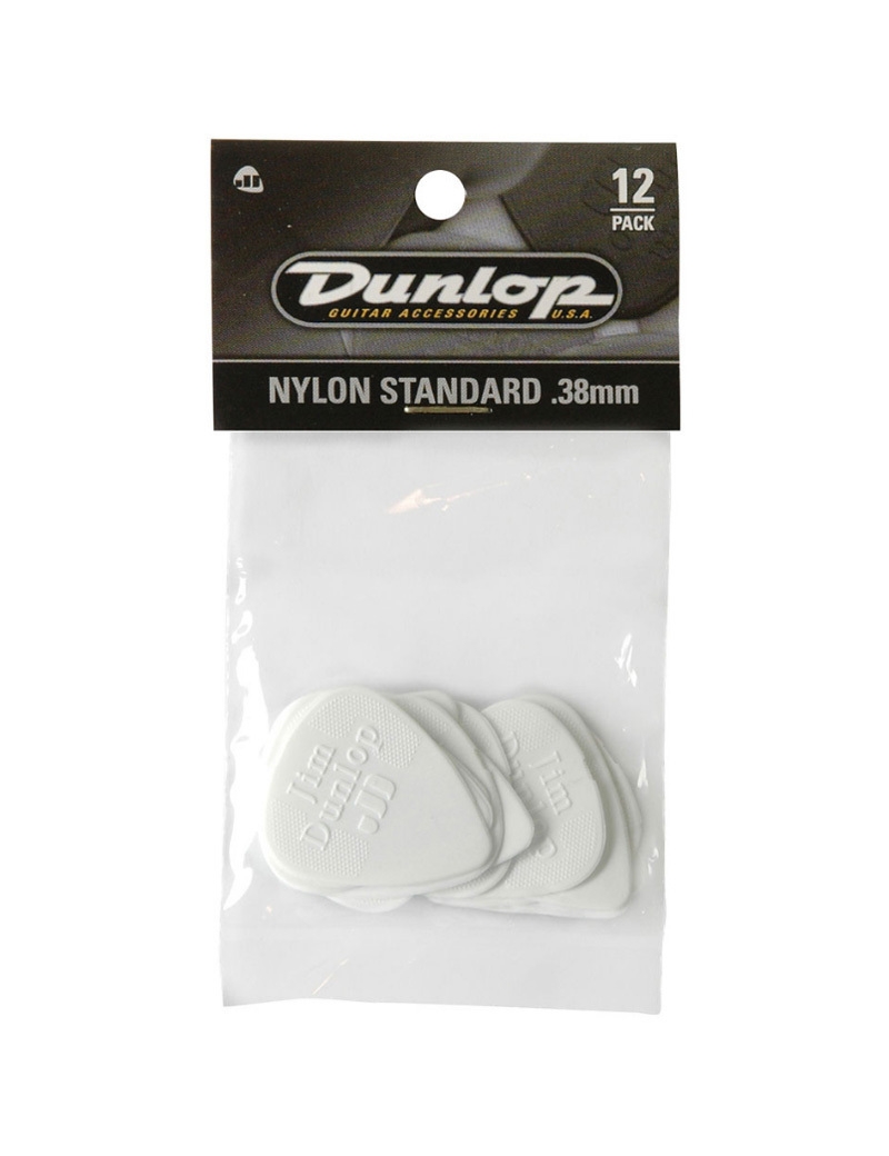 PACK DE 12 PÚAS DUNLOP NYLON ADU44P38