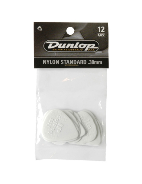PACK DE 12 PÚAS DUNLOP NYLON ADU44P38