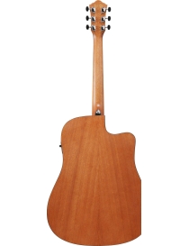 GUITARRA ACÚSTICA IBANEZ 4/4 V40LCEOPN OPEN PORE NATURAL CON PREVIO ZURDA