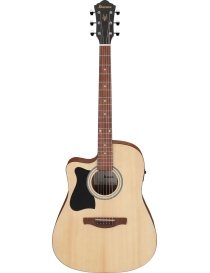 GUITARRA ACÚSTICA IBANEZ 4/4 V40LCEOPN OPEN PORE NATURAL CON PREVIO ZURDA