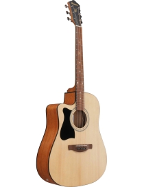 GUITARRA ACÚSTICA IBANEZ 4/4 V40LCEOPN OPEN PORE NATURAL CON PREVIO ZURDA