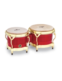 BONGO LP-M201-RW MATADOR 7 1/4" Y 8 5/8" ROBLE SIAM COLOR ROJO AROS EN DORADO PARCHE NATURAL LP811.008