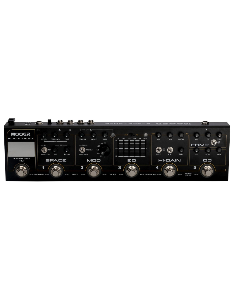 PEDALERA MULTIEFECTO MOOER BLACK TRUCK