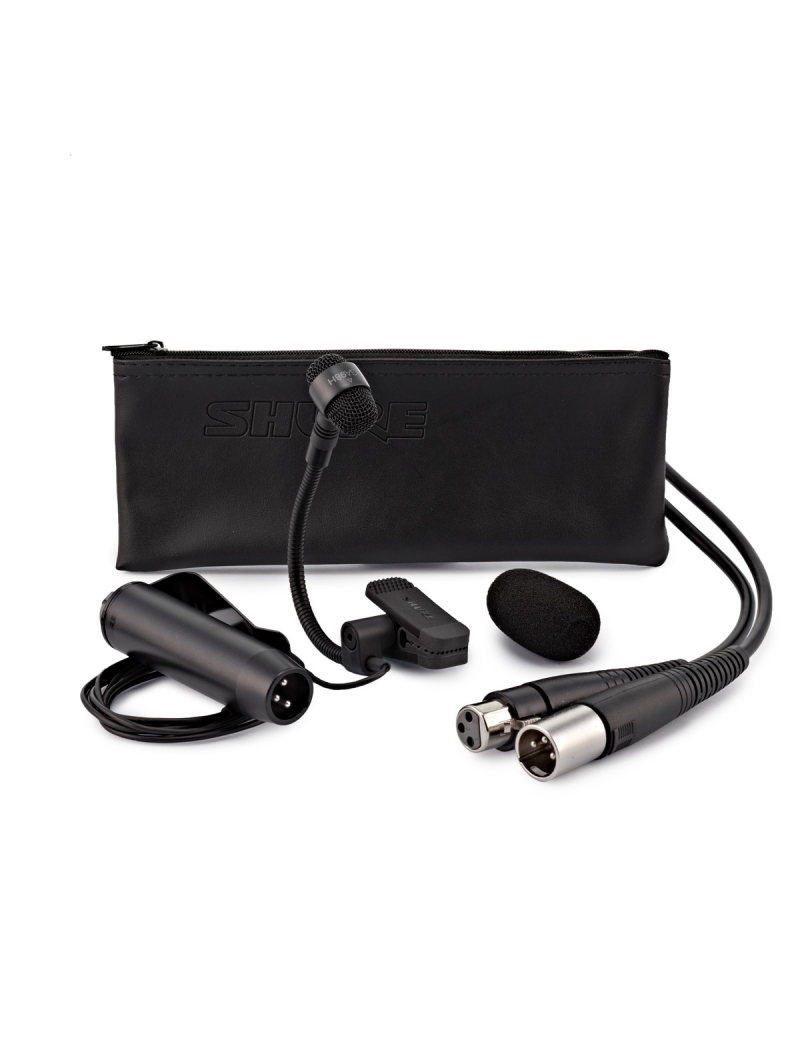 MICRÓFONO PARA INSTRUMENTO DE VIENTO SHURE PGA98H-XLR CON PINZA
