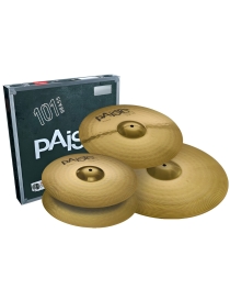 PLATO PAISTE 101 BRASS PACK H-H- 14", CRASH 16", RIDE 20" J000014USET