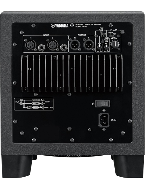 ALTAVOZ ACTIVO SUBGRAVE YAMAHA HS8S