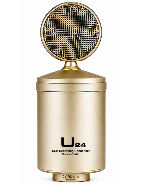 MICRÓFONO ESTUDIO ICON USB U24.