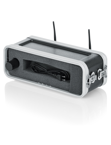 ESTUCHE RÍGIDO PARA MICRÓFONO SISTEMA INALÁMBRICO GATOR HGFGM-1WP RECEPTOR Y MICRO