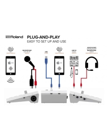 GOLIVECAST ROLAND AUDIO INTERFACE USB