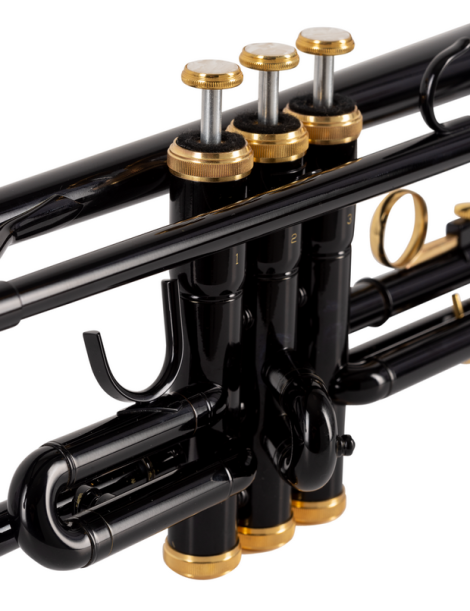 TROMPETA J.MICHAEL TR430CBK SIb NEGRA.COMPLETO CON ESTUCHE