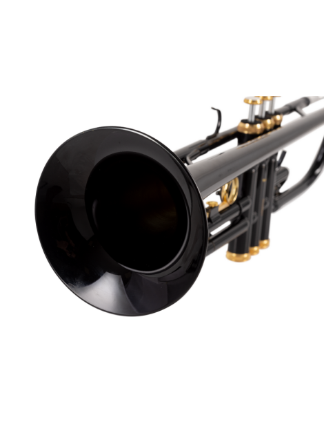 TROMPETA J.MICHAEL TR430CBK SIb NEGRA.COMPLETO CON ESTUCHE