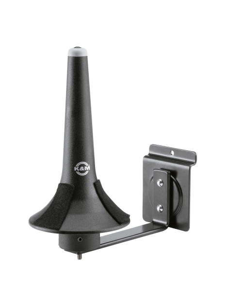 SOPORTE TROMPETA K&M PARA PARED TIPO LAMA