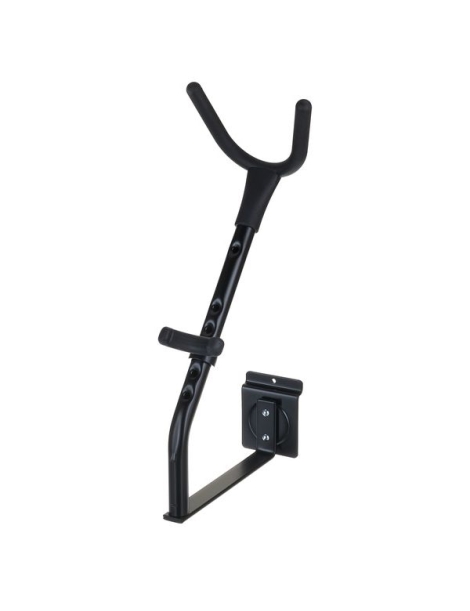 SOPORTE SAXO ALTO K&M PARA PARED TIPO LAMA