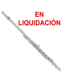 FLAUTA TRAVESERA YAMAHA YFL-372 DO PLATOS ABIERTOS DESALINEADAS SILVER ESTUCHE LLAVE MI