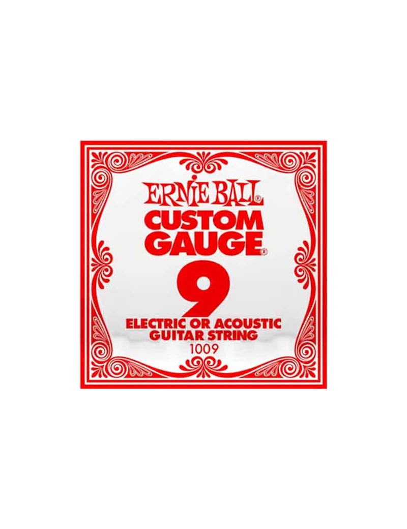 CUERDA ELÉCTRICA ERNIEBALL SLINKY PL009 PLANA SUELTA