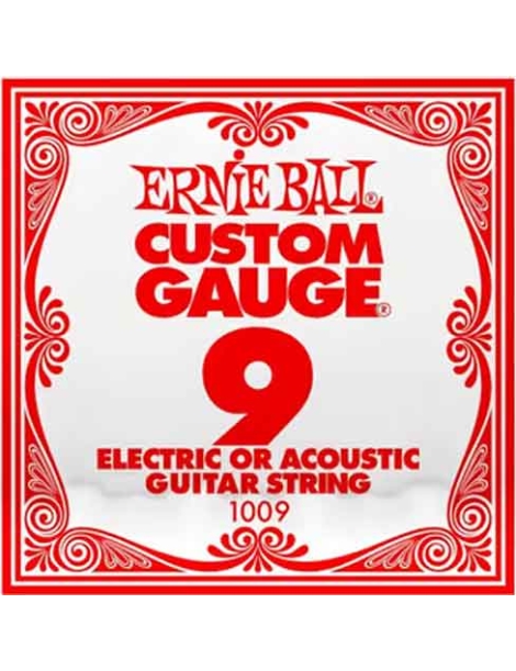 CUERDA ELÉCTRICA ERNIEBALL SLINKY PL009 PLANA SUELTA