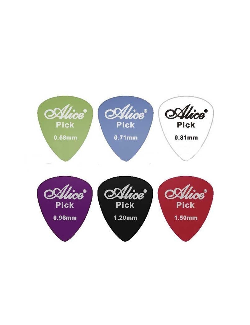 PÚAS ALICE MATTE NYLON RUGOSO COLORES VARIOS MEDIDAS 0,58-0,71-0,81-0,96-1,2-1,5 MM UNIDAD