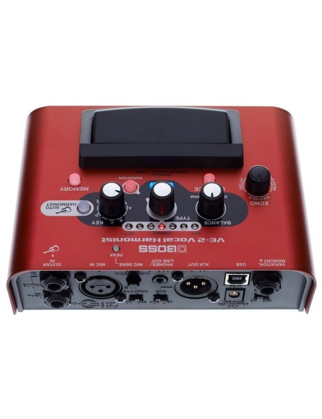 MULTIEFECTO BOSS ARMONIZADOR VOCAL VE-2 CON 24 EFECTOS DE ARMONIA,REVERB,DELAY ETC