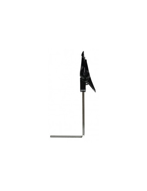 ATRIL TROMPETA PLASTI-LYRES CONN SELMER 5704 PLATEADO CON ANILLA DE LATÓN Y LIRA ABS 730612
