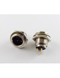 CONECTOR MINI CANON MACHO 3...