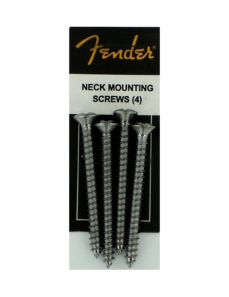TORNILLO FENDER PARA MÁSTIL CROMADOS PACK DE 4 UNIDADES 0994948000