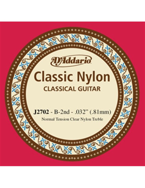 CUERDA CLÁSICA SUELTA D'ADDARIO J27-02 2