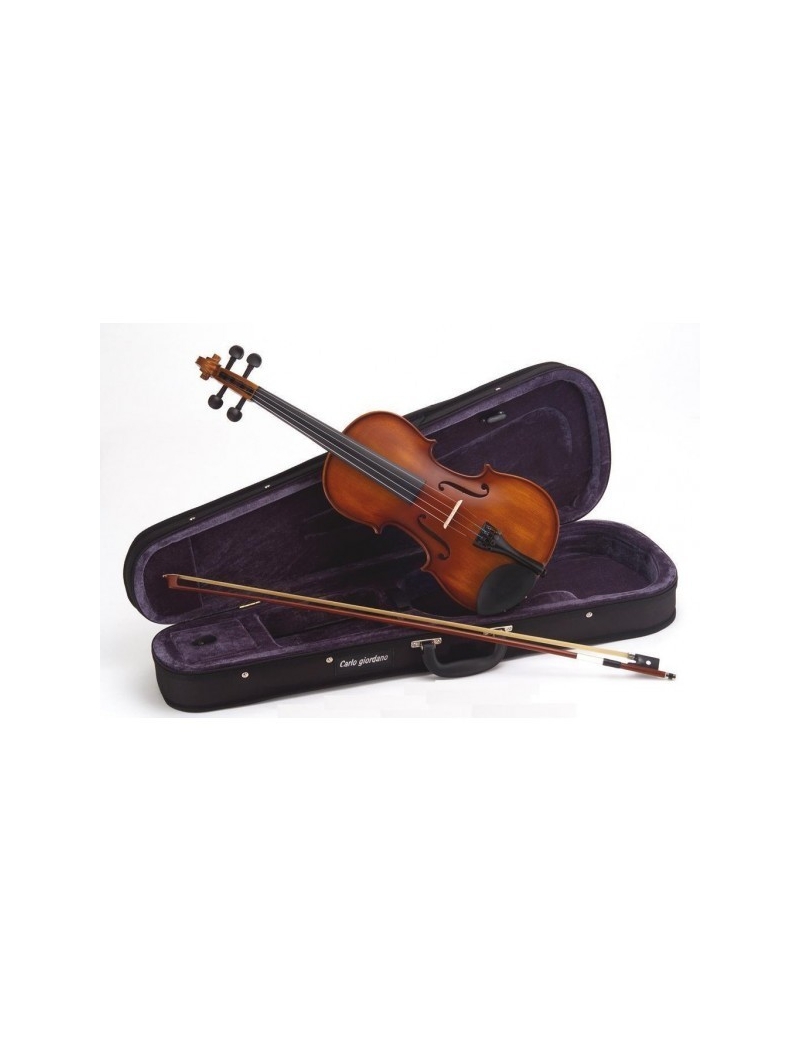 VIOLÍN CARLO GIORDANO 3/4 VS034, RESINA ,ARCO Y ESTUCHE