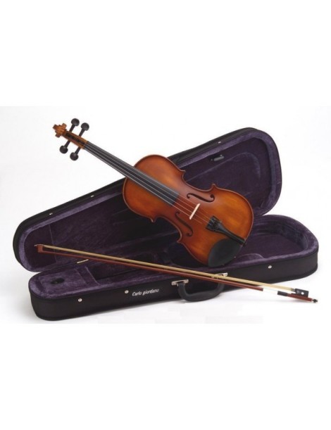 VIOLÍN CARLO GIORDANO 3/4 VS034, RESINA ,ARCO Y ESTUCHE