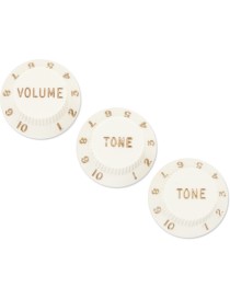 BOTONES PARA POTENCIÓMETRO PACK DE 3, FENDER STRATOCASTER PAPIRO 56254049