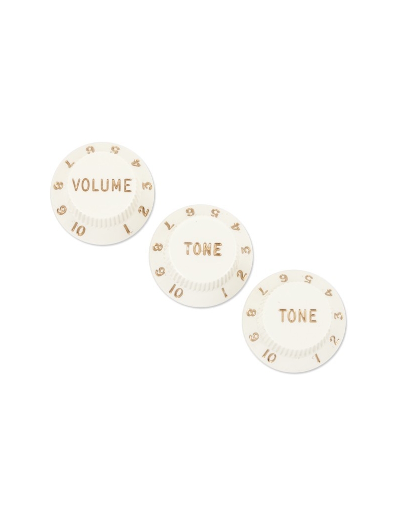 BOTONES PARA POTENCIÓMETRO PACK DE 3, FENDER STRATOCASTER PAPIRO 56254049
