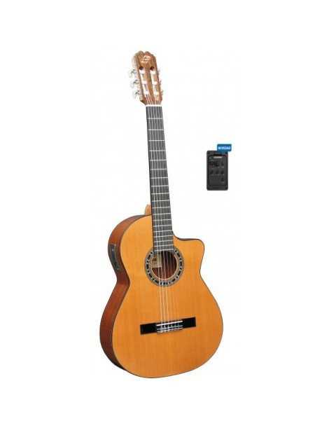 GUITARRA CLÁSICA ADMIRA 4/4 RECORTADA MÁLAGA ADM0540ECF CON PREVIO FISHMAN CLASSIC III