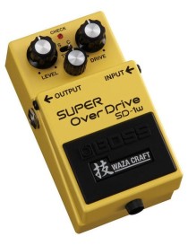 PEDAL BOSS SD-1W SUPER OVERDRIVE WAZA CRAFT