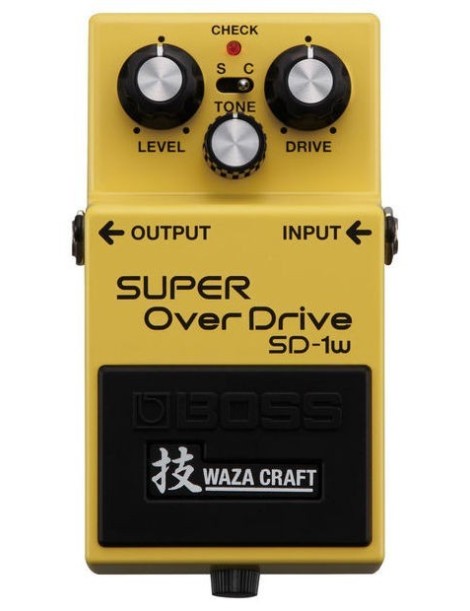 PEDAL BOSS SD-1W SUPER OVERDRIVE WAZA CRAFT