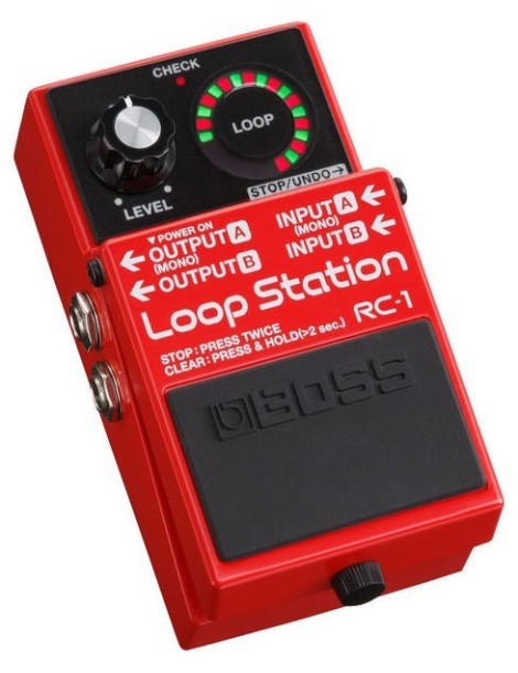 PEDAL BOSS RC-1 LOOP STATION