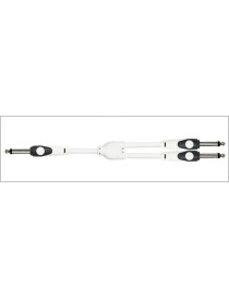 CABLE JACK M - 2 JACK M 2 METROS CALIBRE 24 KIRLIN COLOR BLANCO